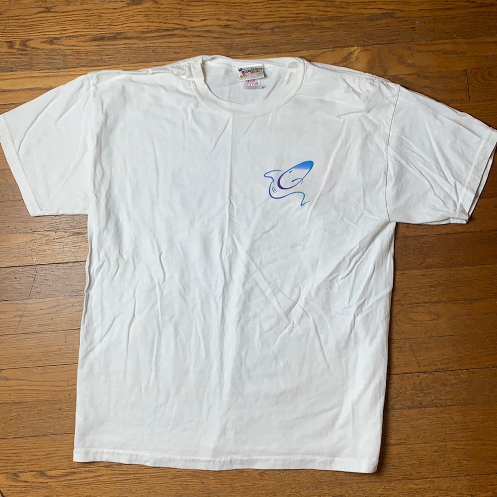 Vintage Disney Epcot Dive White shirt size large